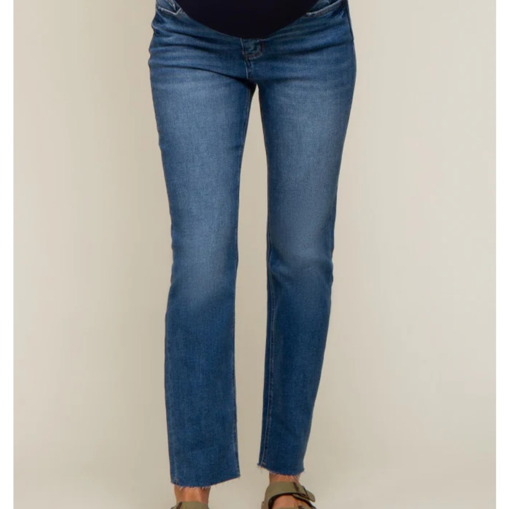 Women's Maternity Blue Jeans
